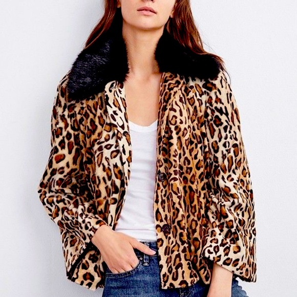 Velvet by Graham & Spencer Jackets & Blazers - Leopard Print Windy Jacket